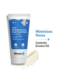 Pore Minimizing Clay Daily Face Wash with 1% Niacinamide & 2% PHA - 100 ml 