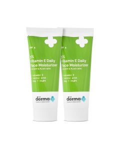3% Vitamin E Face Moisturizer With Vitamin E & Lactic Acid - 100g (Pack of 2)