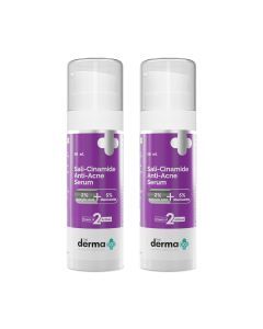 Sali-Cinamide Anti-Acne Serum with 2% Salicylic Acid & 5% Niacinamide - 30ml (Pack of 2)