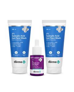 Acne Busting Kit (2% Salicylic Acid Gel Face Wash + 2% Salicylic Acid Serum)