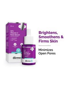 the derma co 10% vitamin c serum for skin radiance