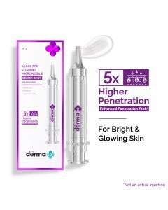 the derma co microneedling serum with 50000 ppm vitamin c