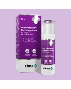 The Derma Co Snail Peptide 96 Hydrating Serum with Snail Mucin & Peptide Complex for Smooth & Moisturized Skin - 30 ml
